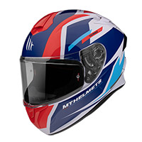 Casco Mt Helmets Targo Pro Sound D15 rosso