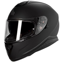 Casque Mt Helmets Thunder 3 Sv Solid A1 Noir Mat