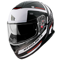 Casque Mt Helmets Thunder 3 Sv Carry C5 rouge