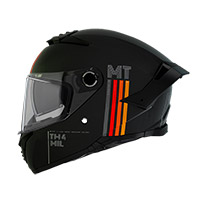 Casco Mt Helmets Thunder 4 Sv Mil A11 Nero Opaco - img 2