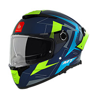 Mt Helmets Thunder 4 Sv Mountain C7 Bleu Mat