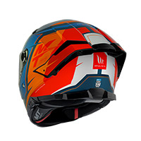 Mt Helmets Thunder 4 Sv Pental B4 Orange - 3