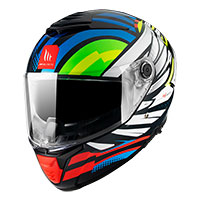 Casco MT Helmets Thunder 4 SV Drax B7 blu