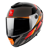 Casque Mt Helmets Thunder 4 Sv Ergo B15 Rouge Mat