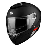 Casco MT Helmets Thunder 4 SV Solid A1 negro opaco