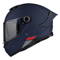 Casco Mt Helmets Thunder 4 Sv Solid A7 Blu Opaco