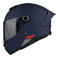 Casque MT Helmets Thunder 4 SV Solid A7 bleu mat - 2