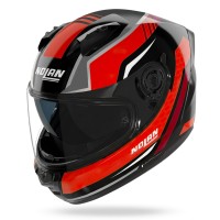 Nolan N60.6 Helm schwarz rot