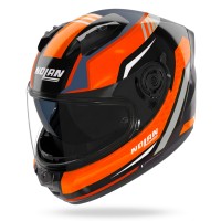 Casco Nolan N60.6 negro naranja