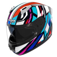 Nolan N60.6 Cirota Helm rot blau