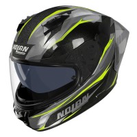 Casco Nolan N60.6 Sport Veloce gris amarillo