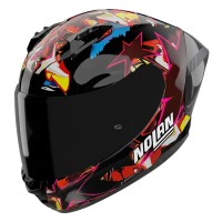 Casco Nolan N60.6 Sport Chicane negro rojo
