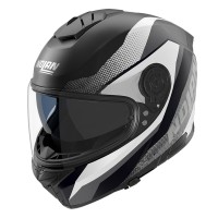 Nolan N80.8 Torpedo Helm schwarz weiß