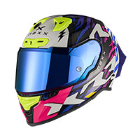 Casque Nexx X.R3R Ziger violet bleu - img 2