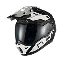 Casque Nexx X.Rally Gravix Carbon blanc