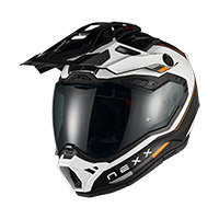 Casque Nexx X.Rally Raid blanc naranja