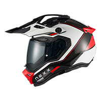 Casque Nexx X.Rally Raid blanc rouge - img 2