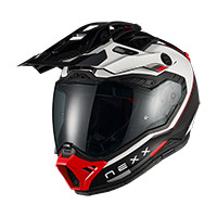 Casque Nexx X.Rally Raid blanc rouge