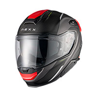 Casque Nexx X.TR Rush gris rouge