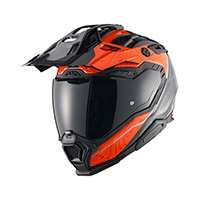 Casco Nexx X.wed3 Furka Arancio Grigio - img 2