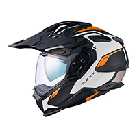 Casco Nexx X.Wed3 Keyo blanco naranja opaco