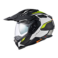 Nexx X.Wed3 Keyo ヘルメット ホワイト ネオン マット