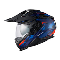 Nexx X.wed3 Trailmania Helmet Blue Red Matt