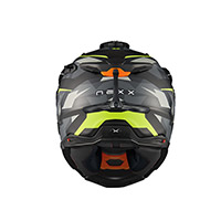 Nexx X.Wed3 トレイルマニア ヘルメット グレー ネオン マット - 3