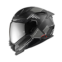 Casque Nexx X.wst3 Fluence Noir Argent Mat