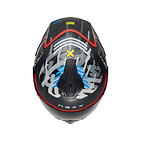 Nexx Y.100r Urbangram Helmet Black Red Matt - 3