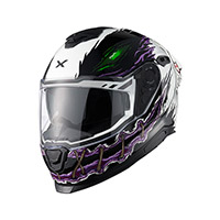 Casque Nexx Y.100r Night Rider Blanc