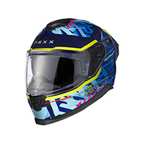 Casco Nexx Y.100R Urbangram azul índigo mate