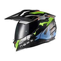 Casque Nexx Y.Travl Primal neon noir mat