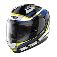 Casque Nolan N60.6 Lancer Blanc Jaune Bleu