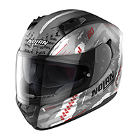 Nolan N60.6 Wheelspin Helmet Black White