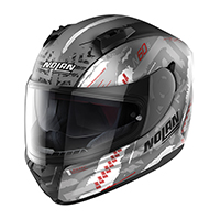 Casco Nolan N60.6 Wheelspin Nero Bianco