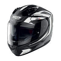 Nolan N60.6 Anchor N-com Bianco Nero Opaco