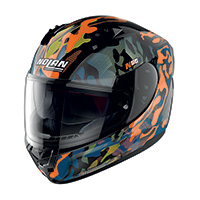 Nolan N60.6 Foxtrot N-com Arancio Blu Nero