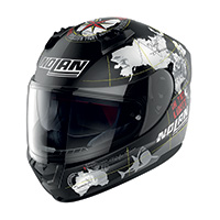 Nolan N60.6 Gemini Replica Checa negro opaco