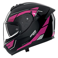 Nolan N60.6 Sincrono Helmet Black Fuchsia - 2