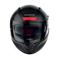 Nolan N60.6 Staple N-Com rouge noir mat - 3