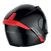 Nolan N60.6 Staple N-Com rouge noir mat - 4