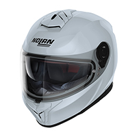 Casque Nolan N80.8 Classic N-com Zephyr Blanc