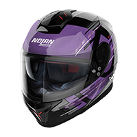 Nolan N80.8 Meteor N-com Helmet Purple