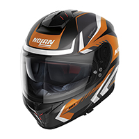 Casco Nolan N80.8 Rumble N-com Arancio
