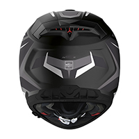 Nolan N80.8 Rumble N-Com Helm schwarz weiß - 3