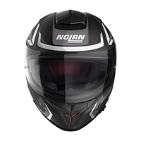 Casco Nolan N80.8 Rumble N-Com negro blanco - 4