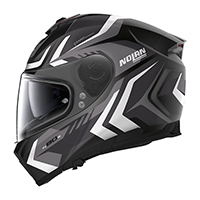 Nolan N80.8 Rumble N-com Helmet Black White