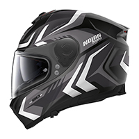 Casque Nolan N80.8 Rumble N-Com noir blanc - 2