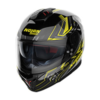 Nolan N80.8 Turbolence N-com Helmet Yellow